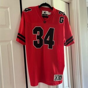 Vintage University of Georgia Football Jersey (Herschel Walker)